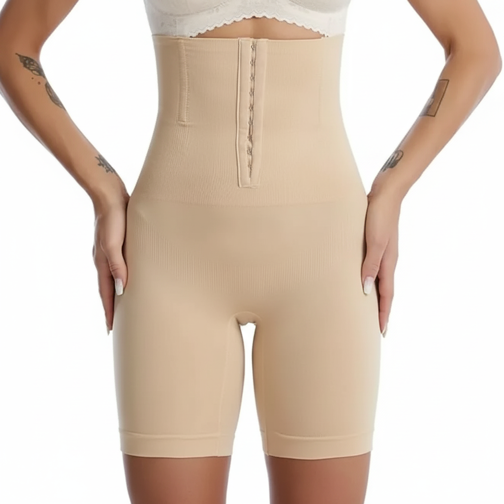 Body Shaper with huk eamless Shapewear | High Waist Women's Corset for Flat Belly